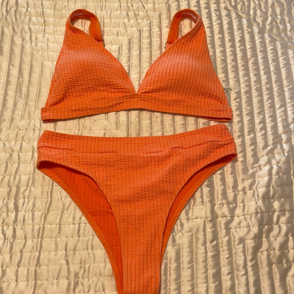 Shein NWOT bikini top & bottom